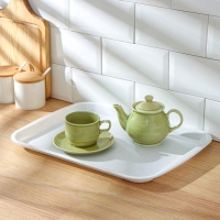 Поднос, 43&times;31,2&times;2,3 см, прямоугольный, цвет мрамор