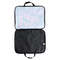 Папка для чертежей и рисунков А3, 470 х 350 х 20 мм, с ручками, текстильная, Calligrata Art love