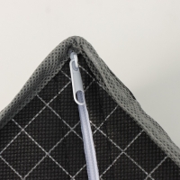 Органайзер для хранения белья Доляна &laquo;Кло&raquo;, 12 ячеек, 32&times;24&times;12 см, цвет чёрный