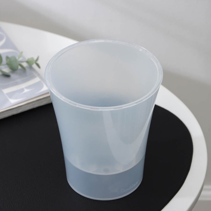 Кашпо для цветов со вставкой &laquo;Арте-Дея&raquo;, 1,25 л, цвет дымчатый