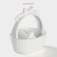 Конфетница Доляна &laquo;Зайка&raquo;, 650 мл, 17&times;14,5&times;18,5 см