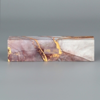 Коробка для конфет, кондитерская упаковка, 5 ячеек, &laquo;Камень&raquo;, 5 х 21 х 3.3 см