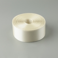 Лента атласная, 50 мм &times; 100 &plusmn; 5 м, цвет айвори