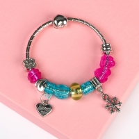 Набор для творчества с шармами &laquo;Создай украшения&raquo; сделай сам свое украшение, Холодное сердце