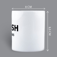 Кружка керамическая &laquo;Круглый год&raquo;, 320 мл, цвет белый