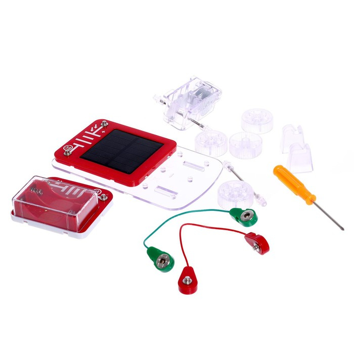 Конструктор &laquo;Солнцеход&raquo;, 2 источника энергии, 16 деталей