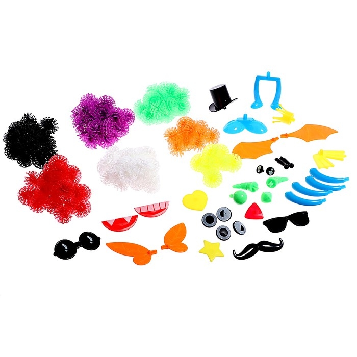 Конструктор &laquo;Весёлые пушистики&raquo;, 400 шариков