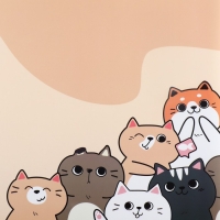 Коврик под миску &laquo;Милые котята&raquo; , 43х28 см