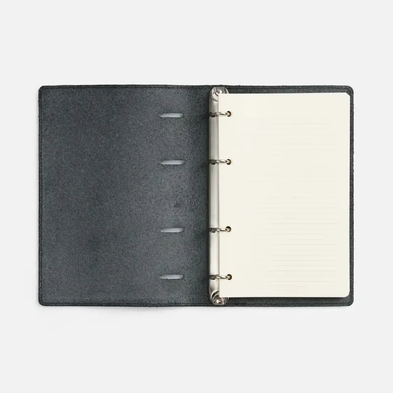 Ежедневник inStream, недатированный, черный