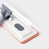 Оконная швабра с креплением на липучке 30х8 см, длина 103-145 см, 2 насадки, 45+180 поворот   107959