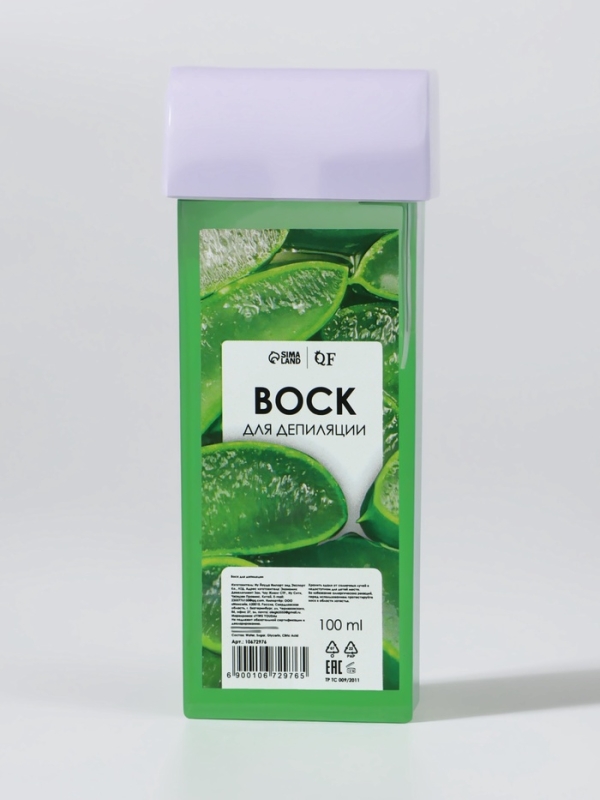Воск для депиляции в картридже Алоэ Вера 100мл накл QF
