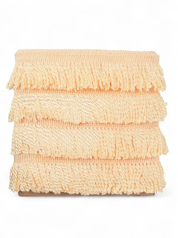 Бахрома жгут, 6,5 см, 20 м&plusmn;0.5, цвет молочный