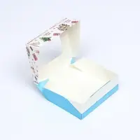 Коробка подарочная новогодняя складная &laquo;Открытка&raquo;, 10&times;8&times;3.5 см