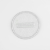 Светоотражающая термонаклейка &laquo;Въезд запрещён&raquo;, 5 &times; 5 см, цвет серый