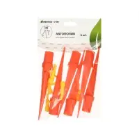 Автополив для комнатных растений под бутылку, регулируемый, с краном, пластик, высота 15 см, МИКС, Greengo