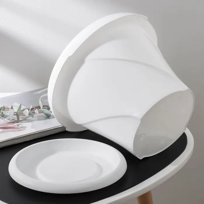 Горшок с поддоном &laquo;Флориана&raquo;, 5,4 л, цвет белый