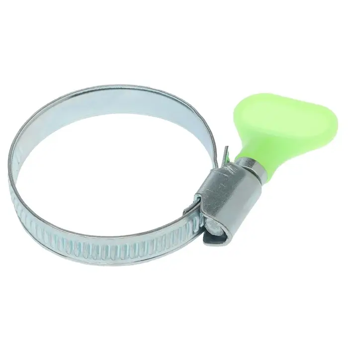 Хомут с &laquo;барашком&raquo; ZEIN engr, несквозная просечка, диаметр 30-45 мм, ширина 9 мм