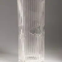 Ваза стекло настольная "Вигдис" 29,5х12 см, прозрачный