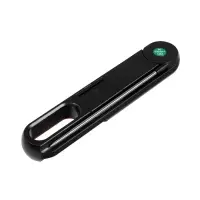 Термометр для пищи электронный, со складным щупом, цвет черный