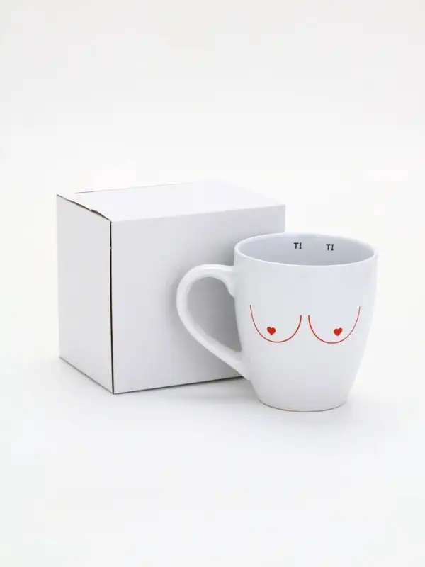 Кружка керамическая &laquo;Бюст&raquo;, 600 мл