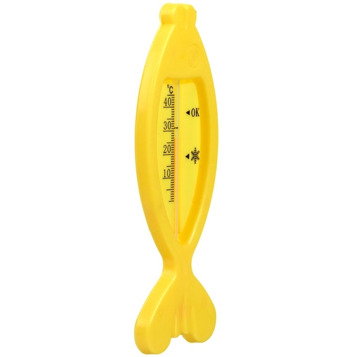 Термометр для ванной &laquo;Рыбка&raquo;, цвет жёлтый