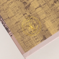 Сейф-книга дерево кожзам "Илья Ильф. Евгений Петров. 12 стульев" тиснение 21х13х5 см