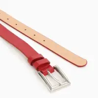 Ремень жен 04-01-02-01, Март2506, 2,3*0,3*110 см, без винта, пряж металл, 1 прокол,