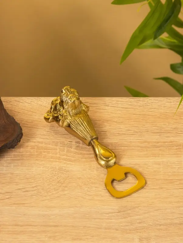 Открывашка "Лев" 5х5х14 см, алюминий