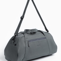 Сумка спортивная на молнии, размер универсальный , цвет серый