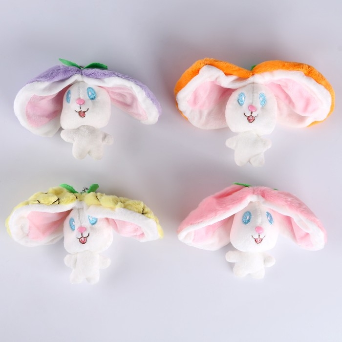 Мягкая игрушка &laquo;Зайка-фрукт&raquo;, 10 см, цвет МИКС