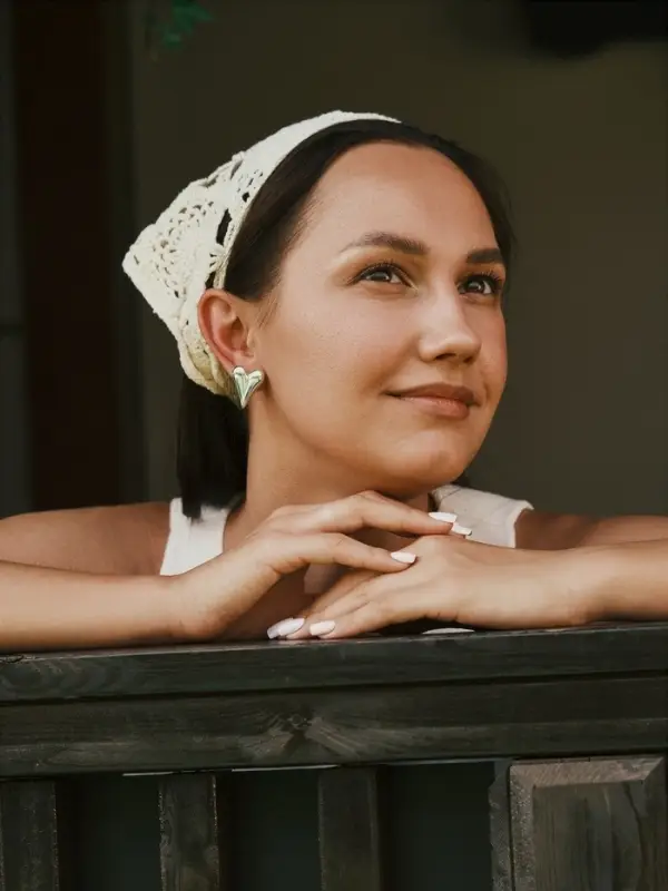 Набор серьги 6 пар &laquo;Сердце&raquo; бусины, цветной