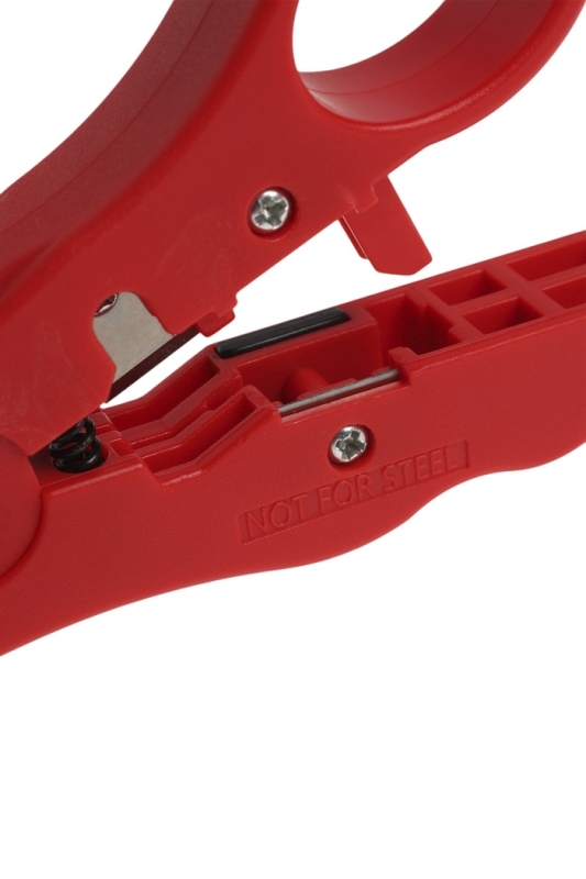 Стриппер ТУНДРА, для зачистки и обрезки витой пары, коаксиального кабеля RG-59/6/7/11