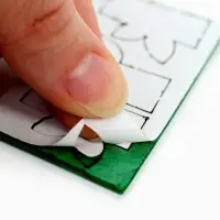 Набор для создания сумки из фетра "Панда", цвет зеленый