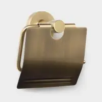 Держатель для туалетной бумаги St&ouml;lz basic Bronze, с крышкой, 13&times;16&times;5 см, бронзовый