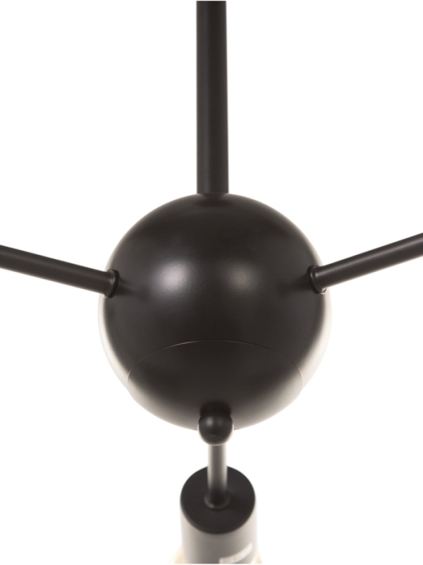 Люстра "Кон" 3х40Вт Е27 черный 50х50х43см