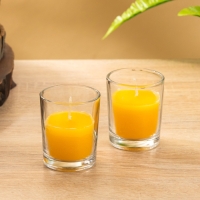 Набор свечей "DAZZLE CANDLE" 70 гр, лимон