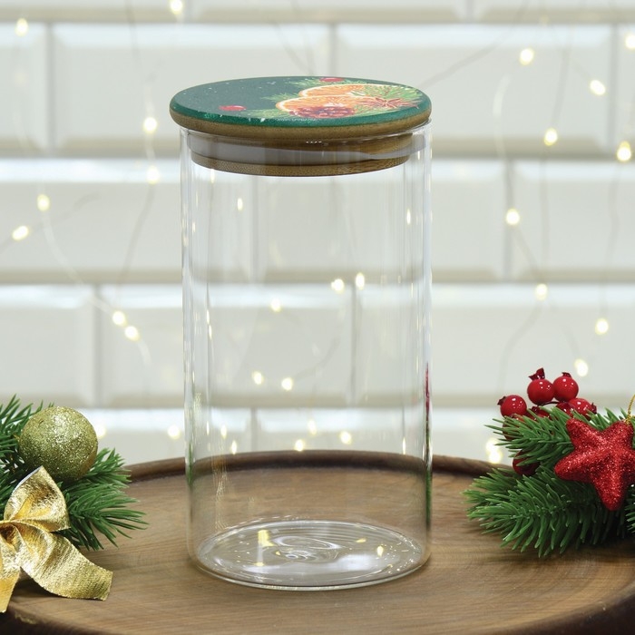 Новый год. Банка для хранения &laquo;Аромат праздника&raquo;, 700 мл