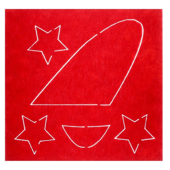 Набор для творчества. Открытки из фетра &laquo;Самолет&raquo;