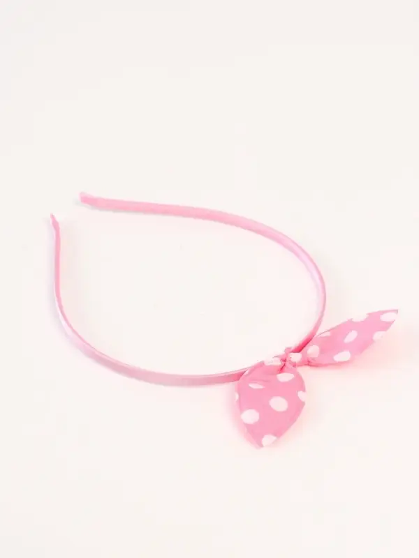 Ободок для волос &laquo;Бантик&raquo; розовый, Винкс