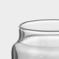 Банка стеклянная для хранения сыпучих продуктов BellaTenero &laquo;Эко&raquo;, 650 мл, 10&times;12,5 см, с бамбуковой крышкой