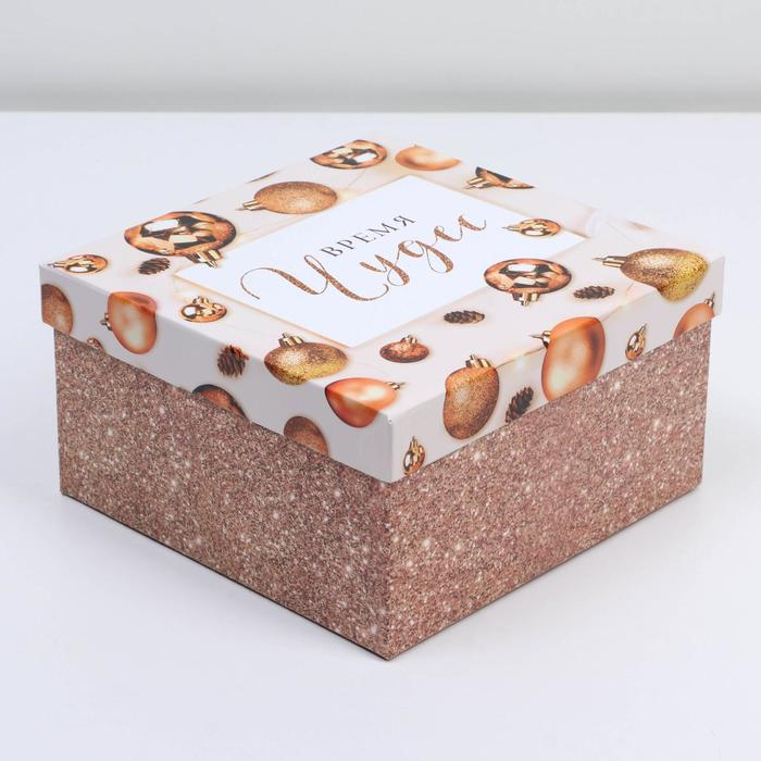 Набор подарочных коробок 10 в 1 &laquo;Зима - время мечтать&raquo;, 10 х 10 х 6 ‒ 28 х 28 х 15 см, Новый год