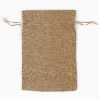 Мешок подарочный с термонаклейкой &laquo;Новогодний венок&raquo;, 20 х 30 см , Новый год