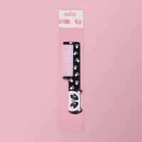 Расчёска фигурная &laquo;Милая панда&raquo;, 14,5 &times; 3,5 см