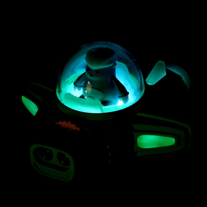 Проектор &laquo;Космический корабль&raquo;, свет, цвета МИКС