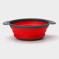 Дуршлаг складной Доляна &laquo;Компакт&raquo;, 29,5&times;23,8&times;9 см, цвет МИКС