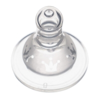 Соска на  бутылочку, антиколиковая, от 3 мес., M&B "Корона", классическое горло,  средний поток, 2 шт.