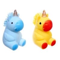 Антистресс мялка &laquo;Единорог&raquo;, набор 3 шт, цвета МИКС