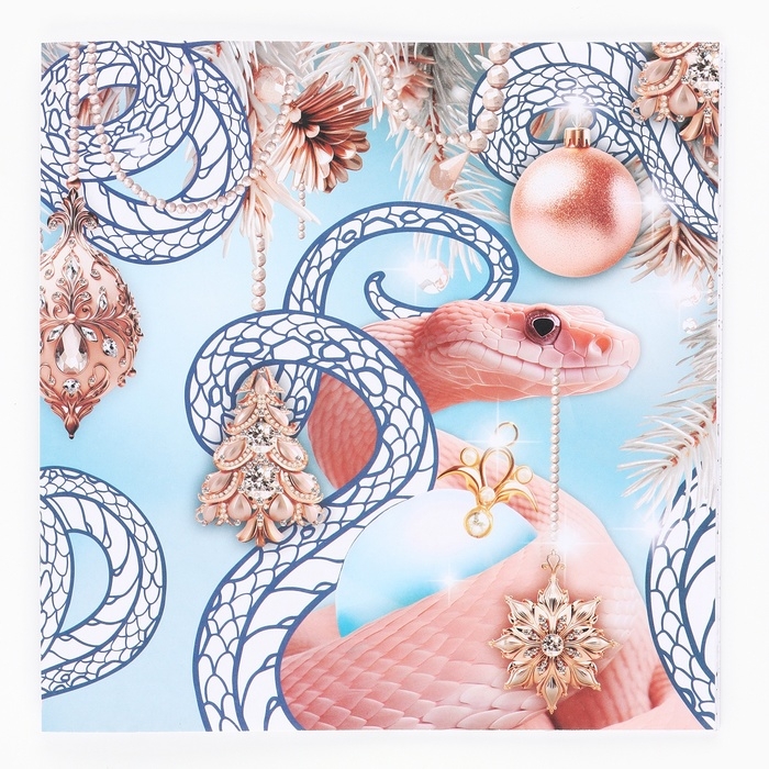 Раскраска антистресс на новый год. Альбом для вдохновения &laquo;Загадай желание&raquo;, 19 страниц, символ года 2025