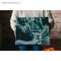 Коробка подарочная новогодняя складная &laquo;Dreams&raquo;, 31,2 х 25,6 х 16,1 см, Новый год