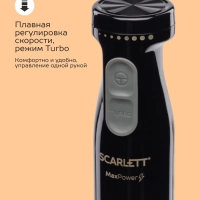 Кухонный погружной блендер измельчитель 4в1 SC-HB42M47